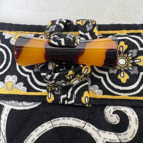 VERA BRADLEY Discontinued Bird Floral Geometric Quilted Cotton Shoulder Bag - Picture 2 of 15